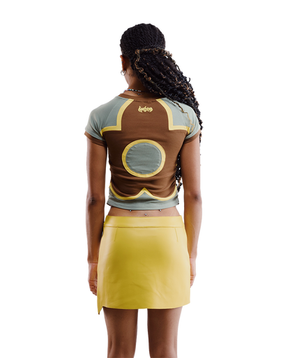 Bina Leather Skirt