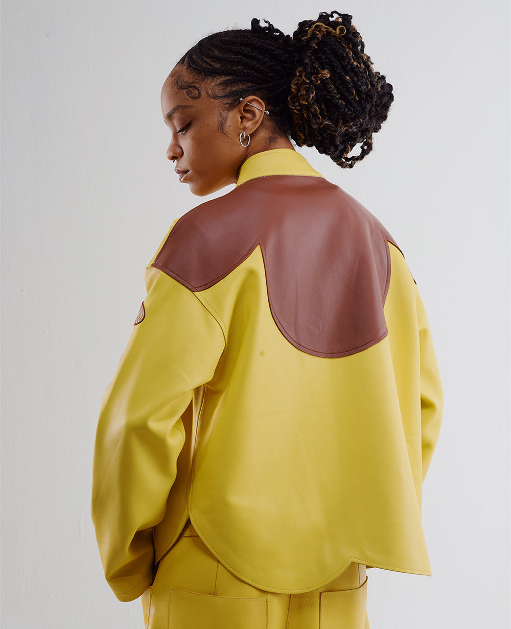 Flowerboy Leather Jacket